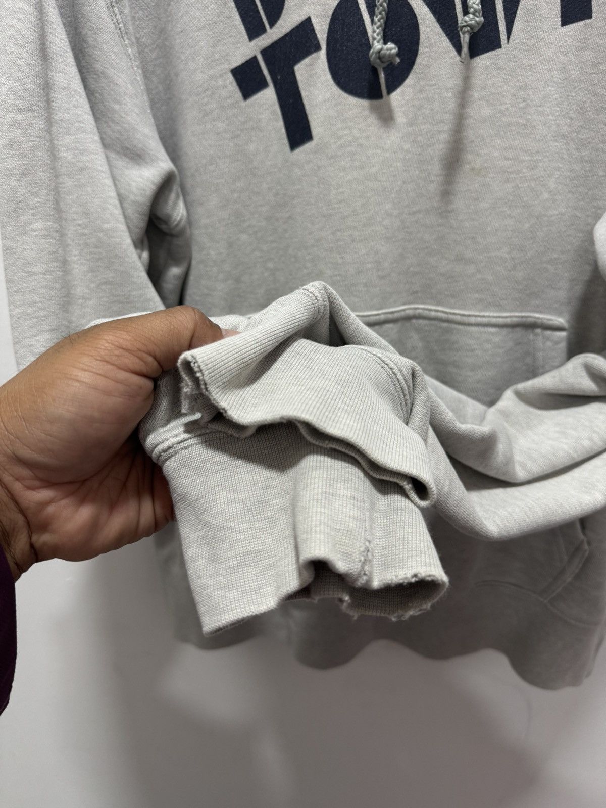 Nike × Vintage Y2k NIKE SPELLOUT HOODIE SWEATSHIRT Size US L / EU 52-54 / 3 - 9 Thumbnail