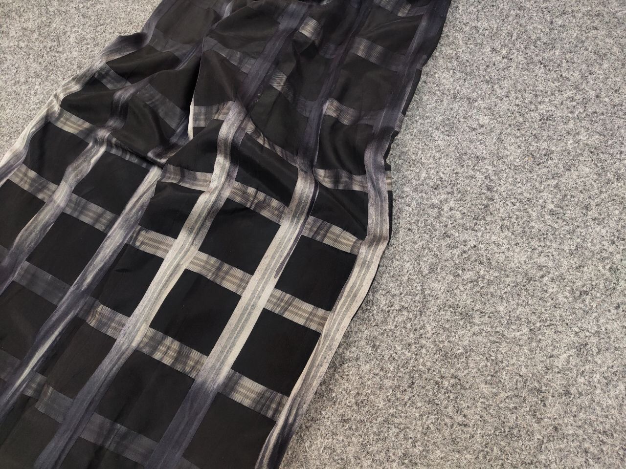 Other Eva Kyburz Design Wide Led Light Black Pattern Pants Size 32" / US 10 / IT 46 - 5 Thumbnail