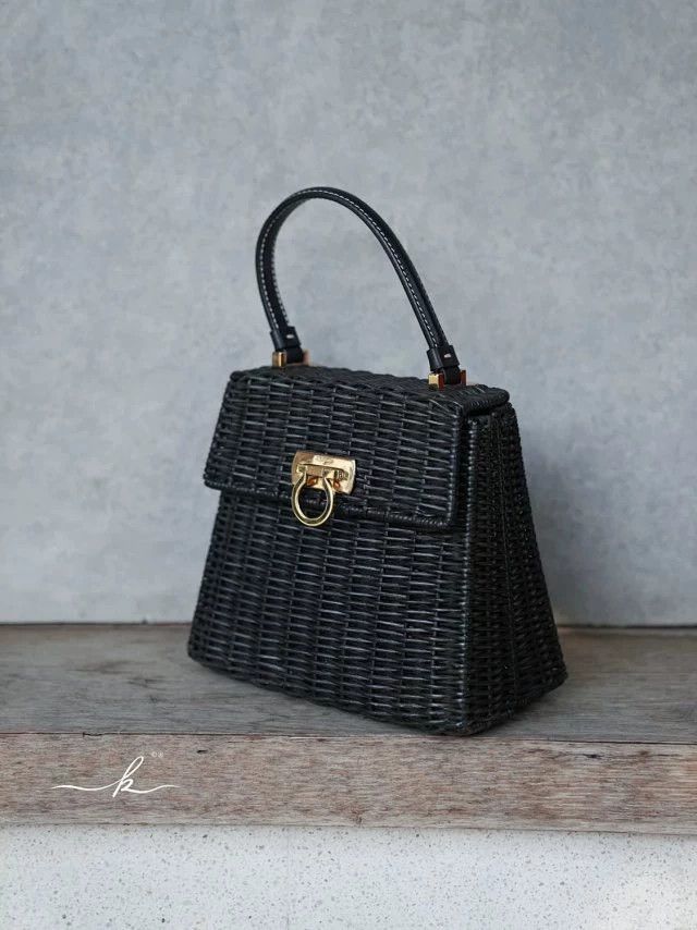Salvatore Ferragamo Ferragamo Museum Limited Woven Horsebit Tote Small Size ONE SIZE - 8 Thumbnail