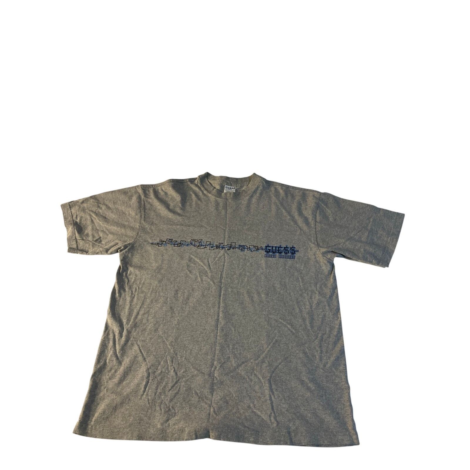 Guess Vtg 90s Y2k GUESS USA Mens XL American Tradition Graphic Tee Size US XL / EU 56 / 4 - 1 Thumbnail