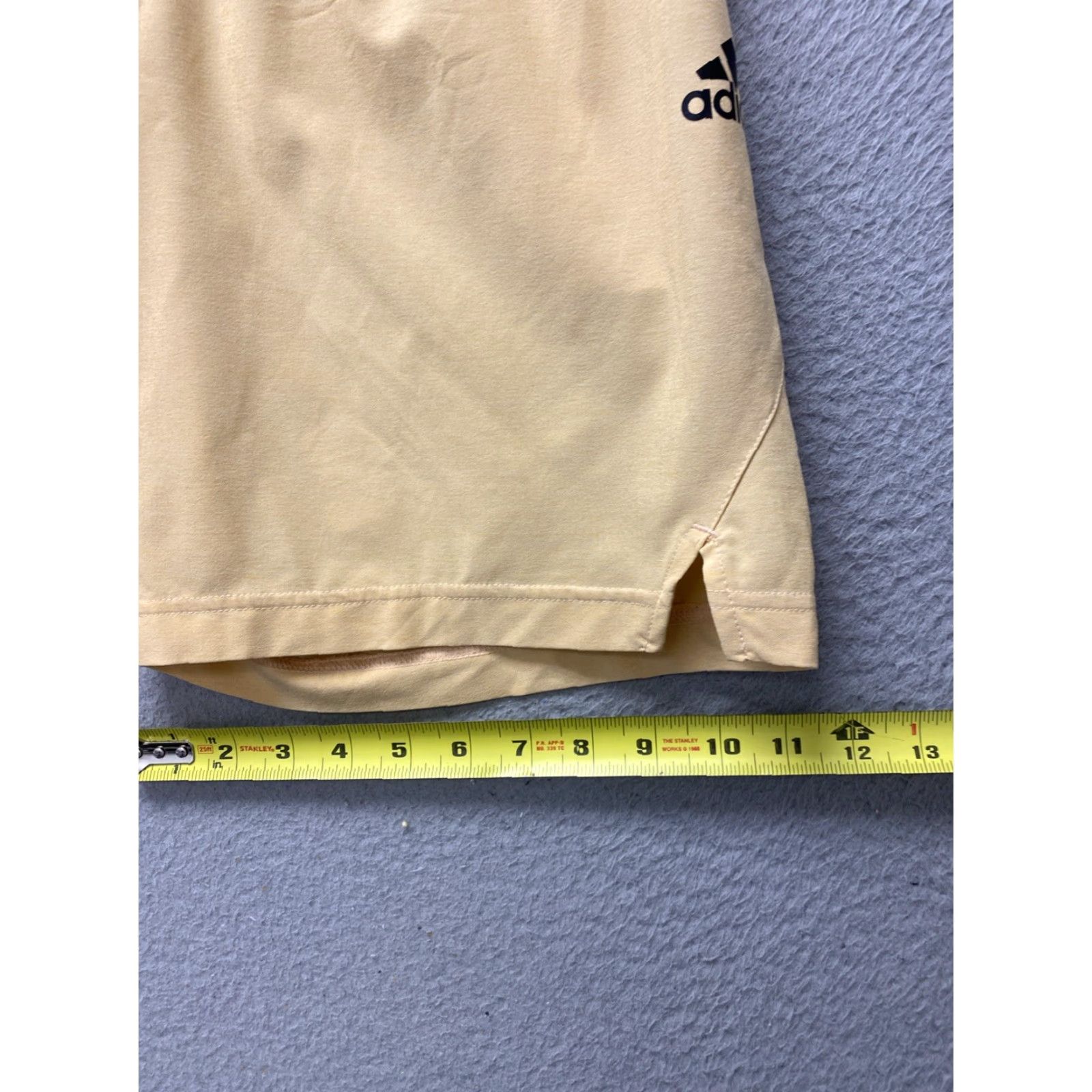 Adidas Adidas Training Short Mens S Toffee Brown Drawstring Stretch Aeroready /61-43 Size US 29 - 7 Thumbnail