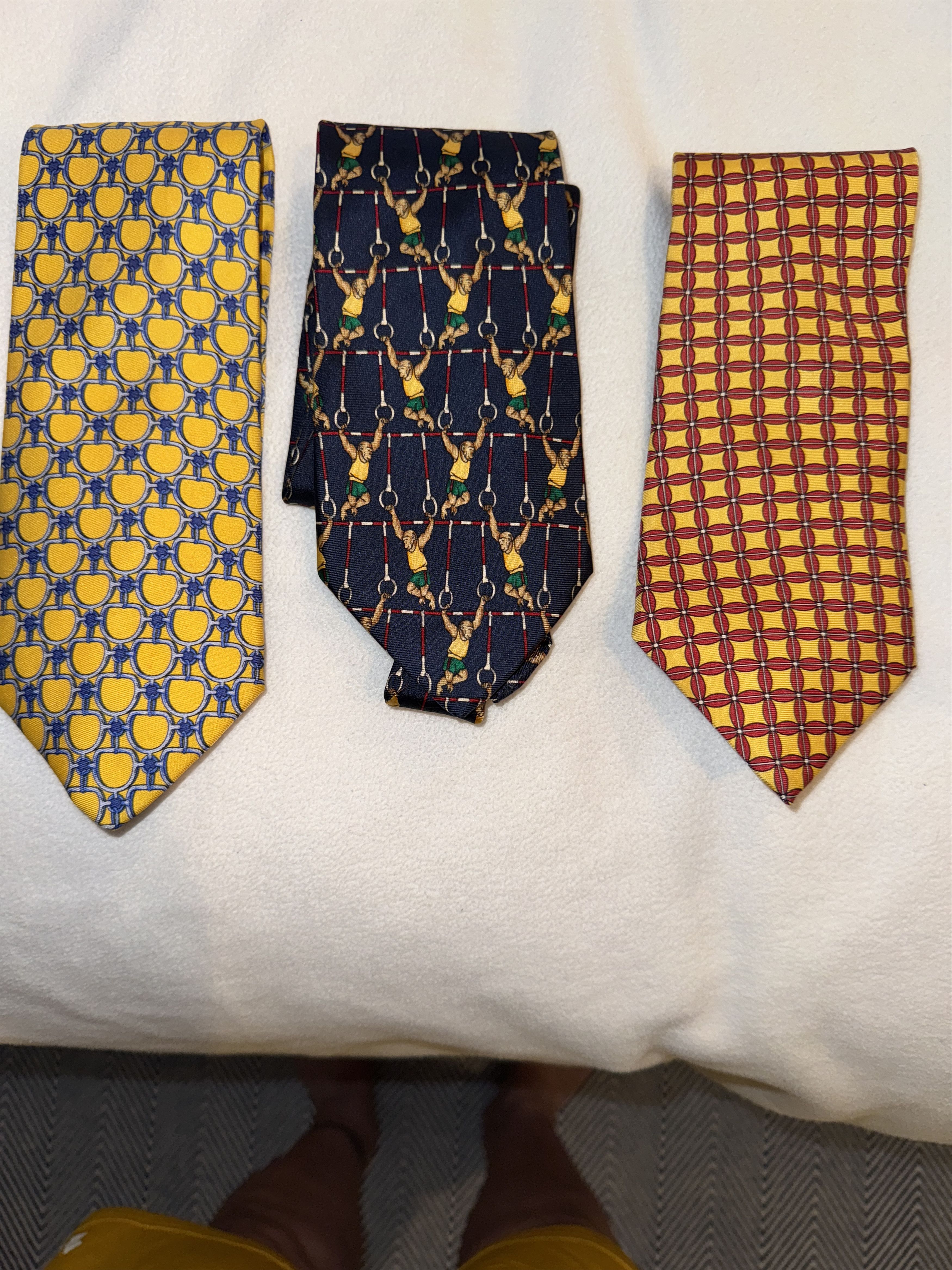 Brooks Brothers 3 Tie Lot Brooks Brothers Silk Ties Size ONE SIZE - 1 Thumbnail