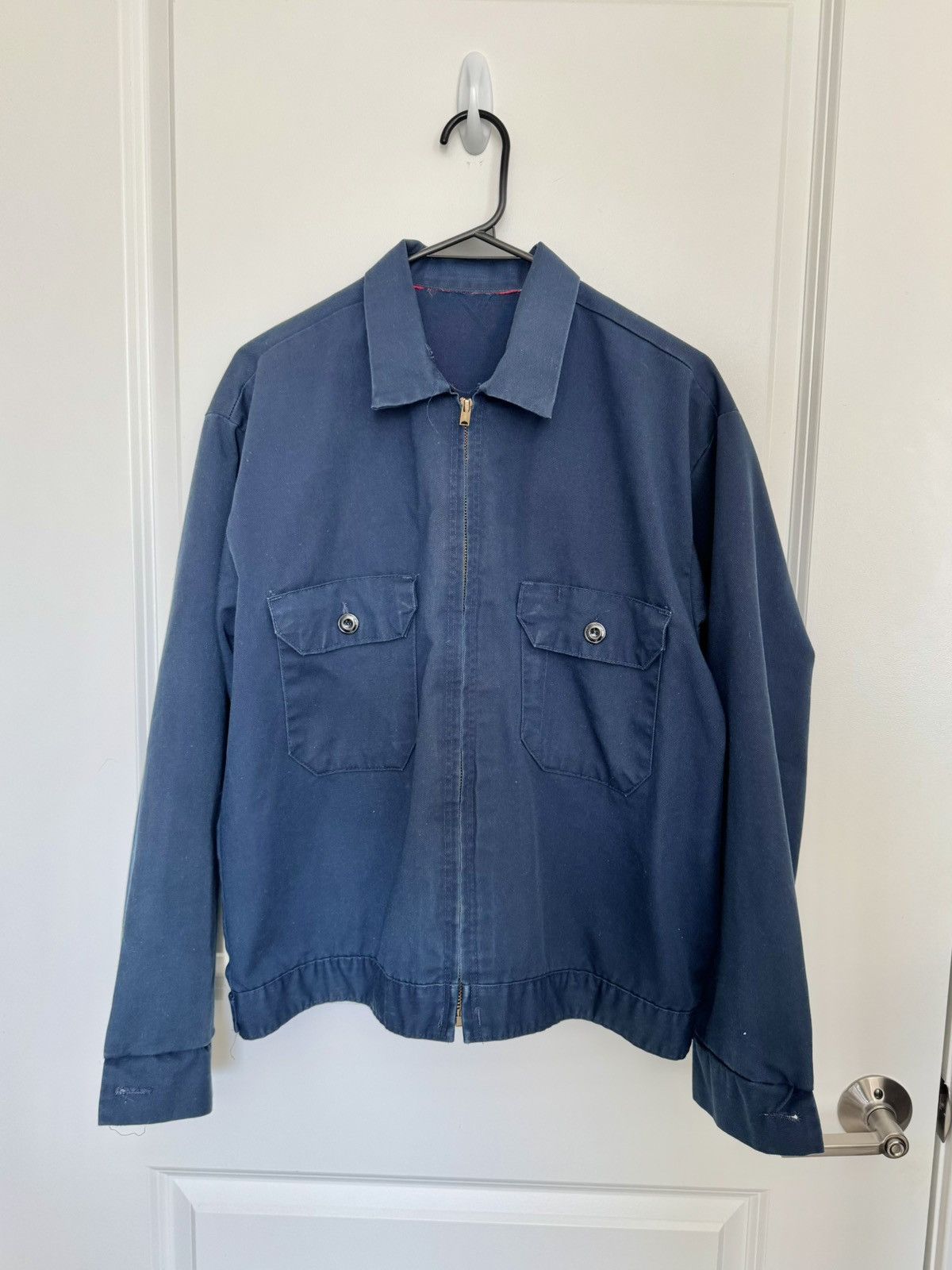 Vintage vintage distressed light work jacket Size US M / EU 48-50 / 2 - 1 Thumbnail