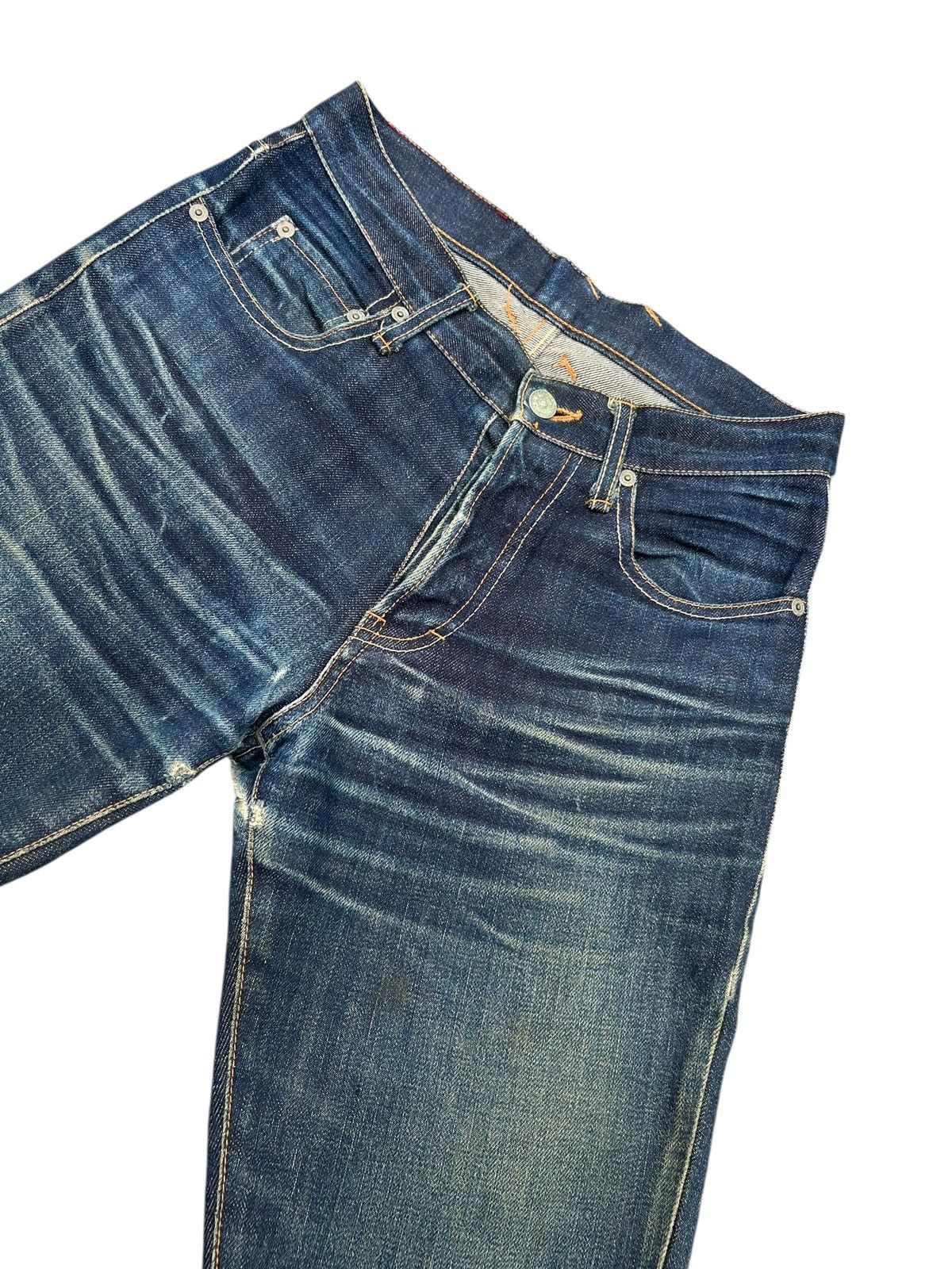 Yuji Yamada Yuji Yamada Flare Distressed Japanese Denim Jeans Size US 28 / EU 44 - 5 Thumbnail