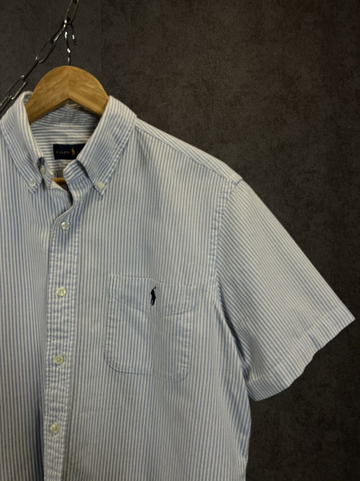 Polo Ralph Lauren Polo Ralph Lauren designer logo striped shirt Size US M / EU 48-50 / 2 - 2 Thumbnail