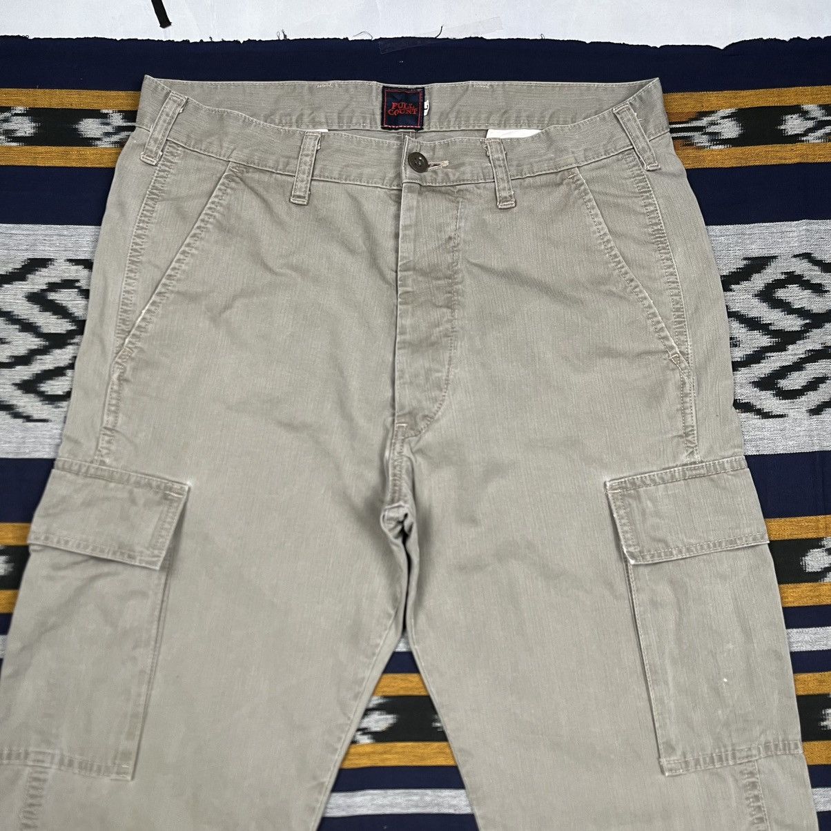 Full Count & Co. Vtg Full Count Cargo Pants Size US 32 / EU 48 - 2 Thumbnail