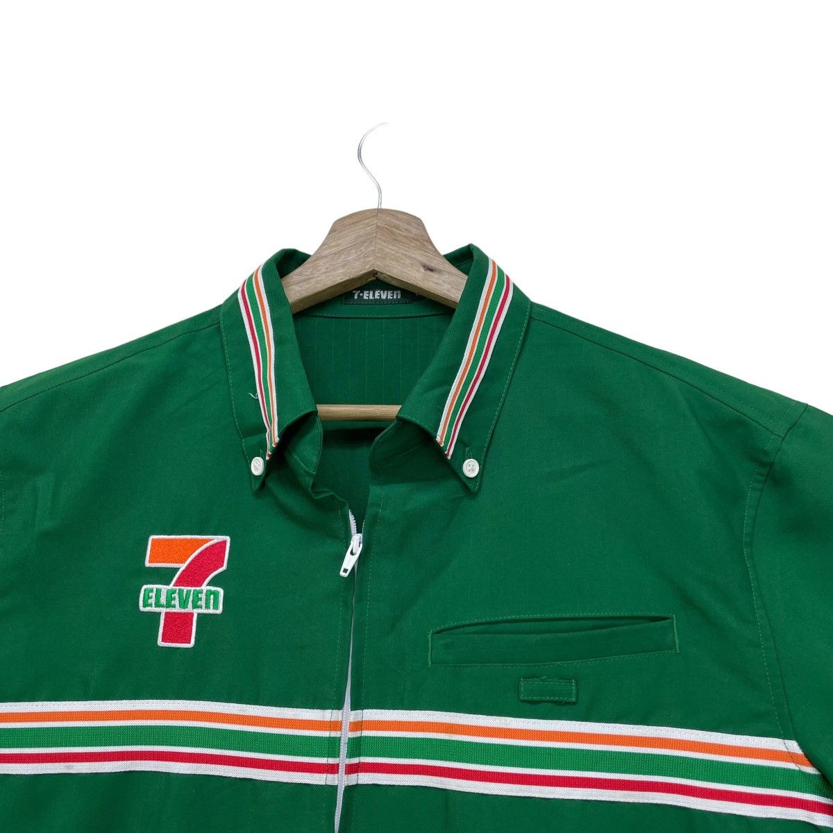 Vintage 💥Worker Jacket 7 Eleven Shirt Size US M / EU 48-50 / 2 - 3 Thumbnail