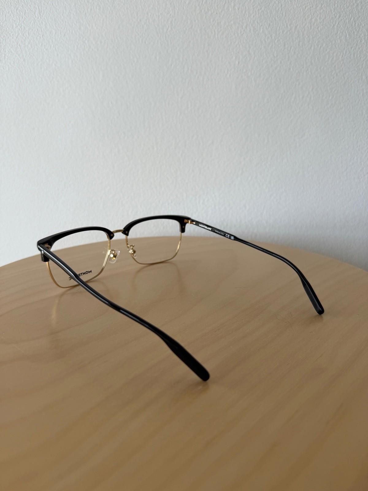 Montblanc New montblanc optical glasses frames eyeglasses MB0199OA 006 Size ONE SIZE - 5 Thumbnail