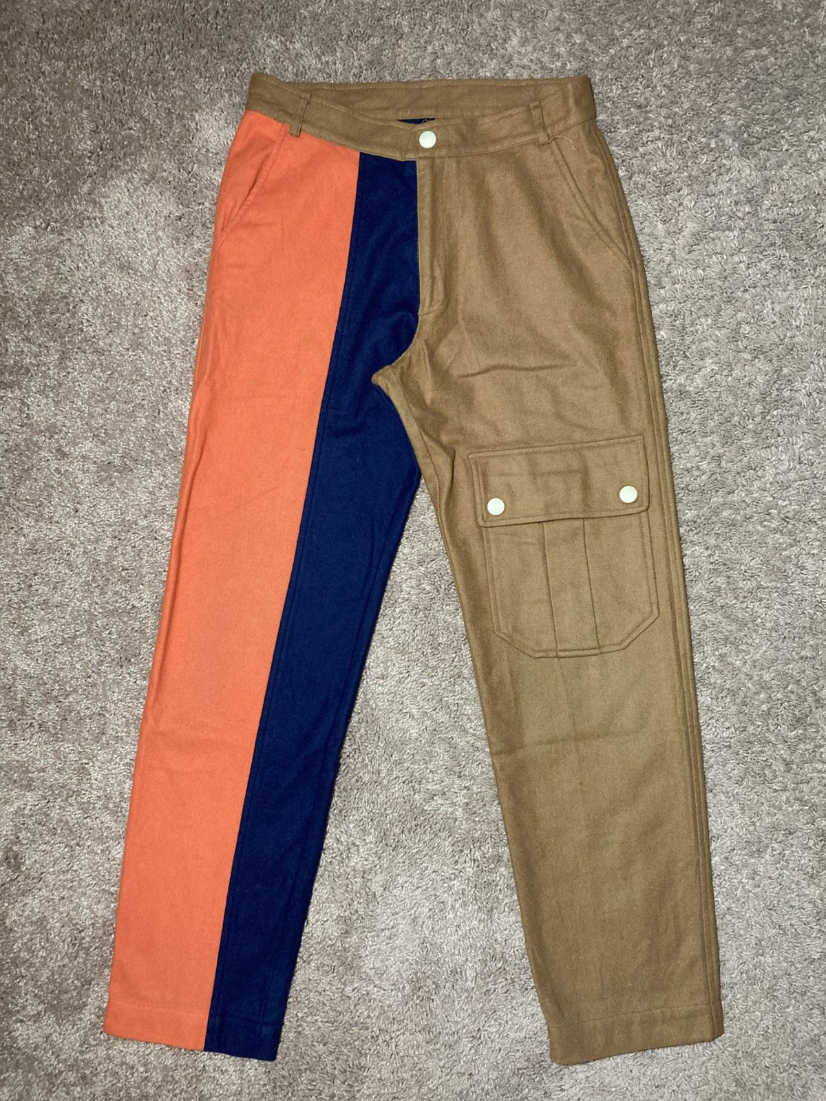 W&LT AW96 Walter Van Beirendonck W&LT Stripe Wool Pants 90s 1996 Size US 30 / EU 46 - 2 Thumbnail