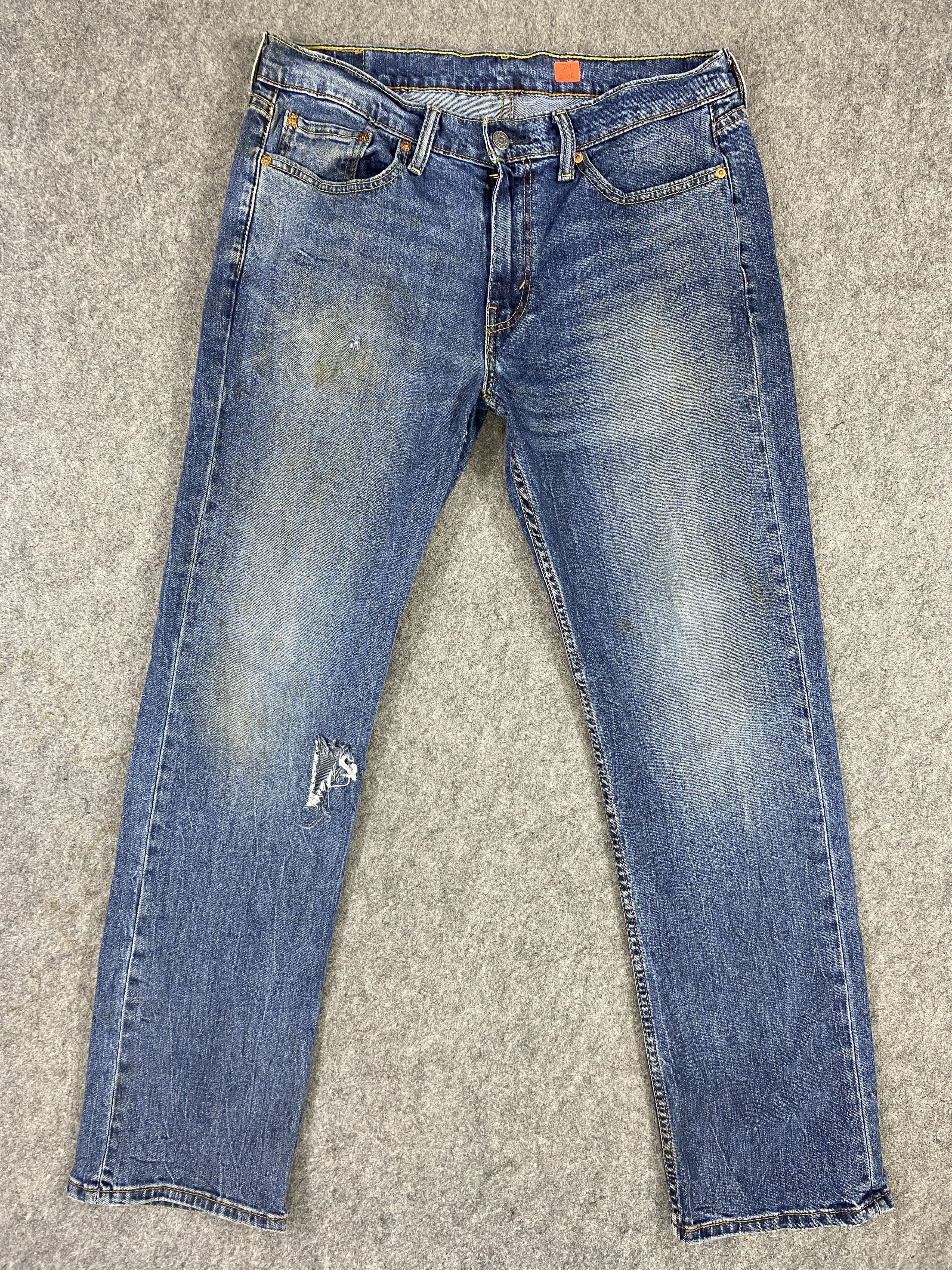 Levi's Distressed Blue Vintage Levi's 511 34x31.5 Denim -JN2106 Size US 34 / EU 50 - 1 Thumbnail