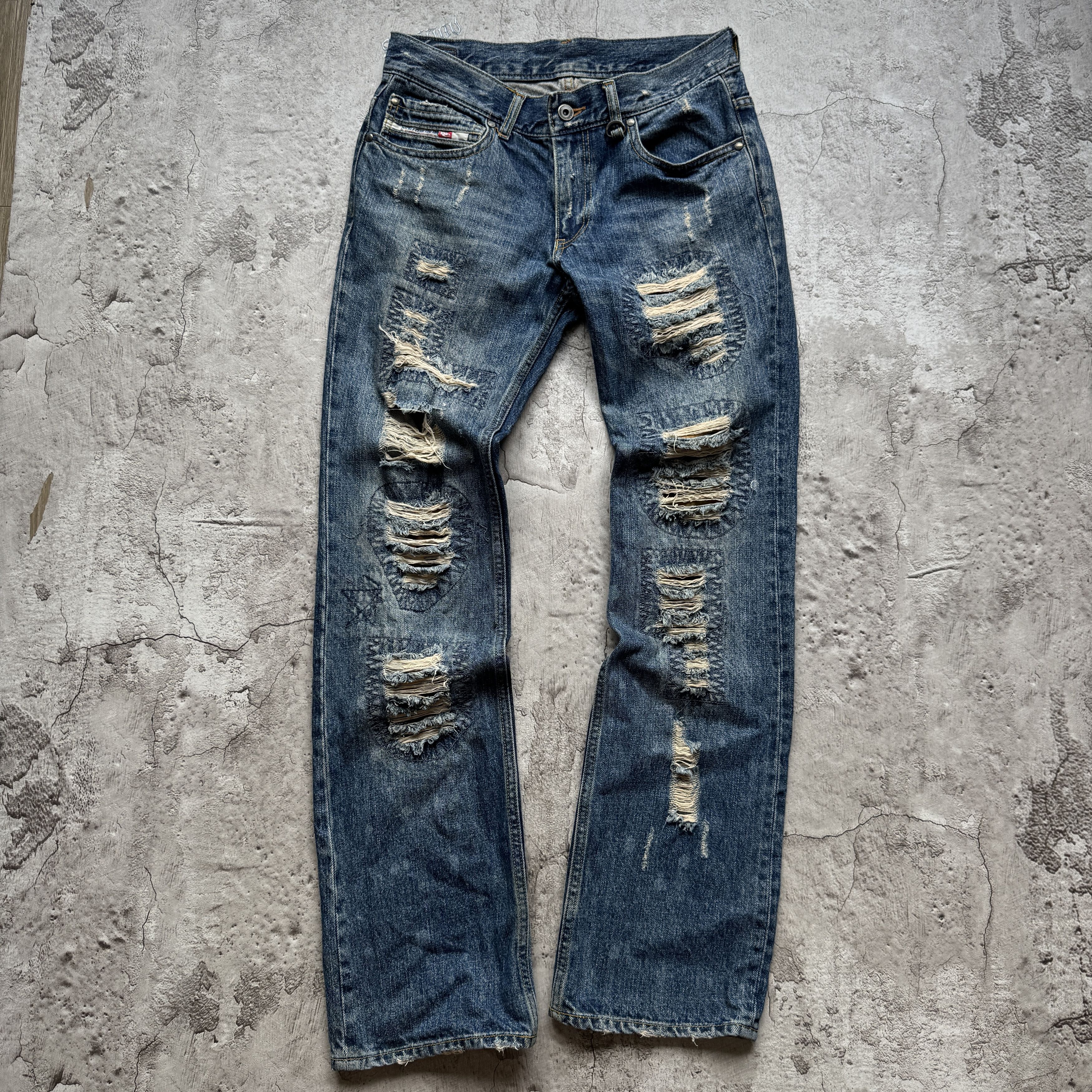 Number (N)ine AW02 Number Nine Denim Jeans 'Nowhere Man' | Grailed