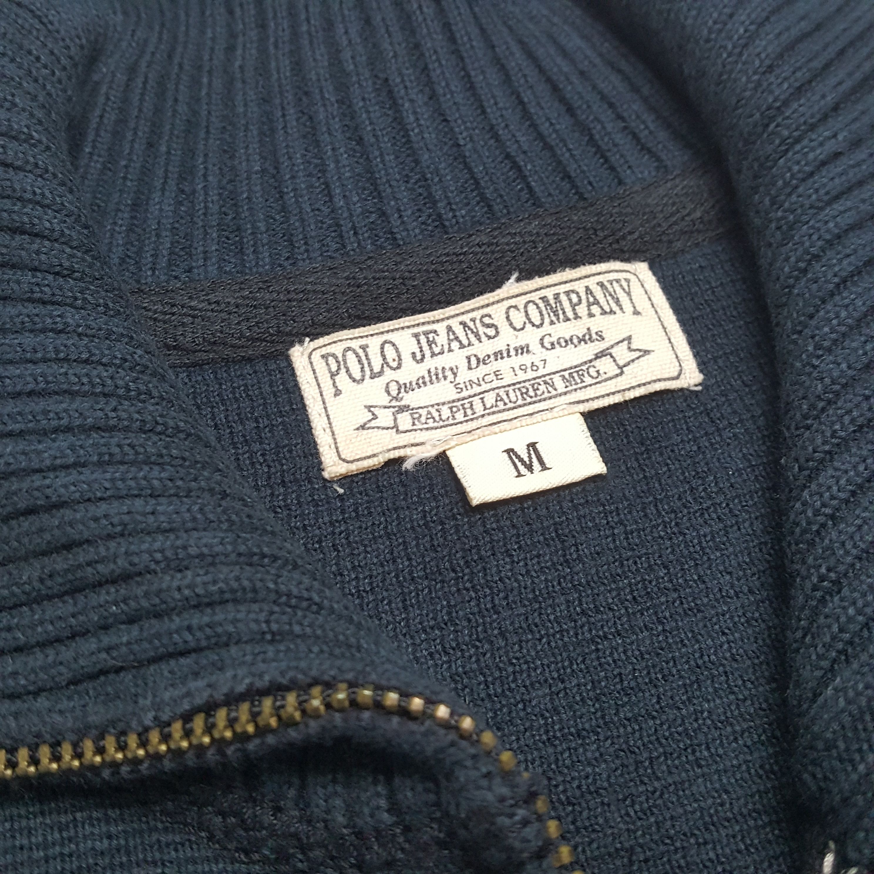 Polo Ralph Lauren Vintage POLO RALPH LAUREN Zipper Sweatshirt Size S / US 4 / IT 40 - 9 Thumbnail