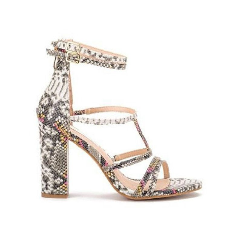 Other OLIVIA MILLER Womens Strappy Block Heel Sandals NEW / Size 7 Size US 7 / IT 37 - 2 Thumbnail