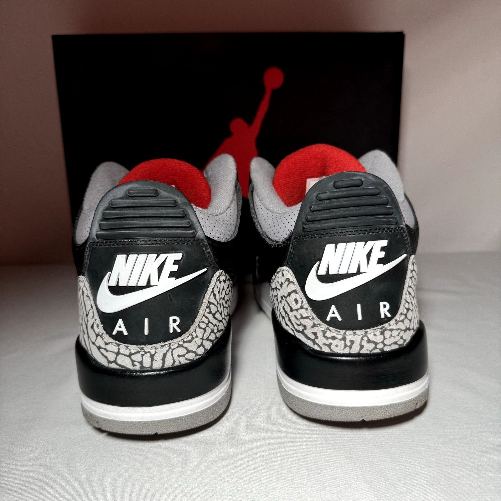 Jordan Brand × Nike Size 9 - Nike Air Jordan 3 Retro OG Black Cement Men's Shoes Size US 9 / EU 42 - 5 Thumbnail