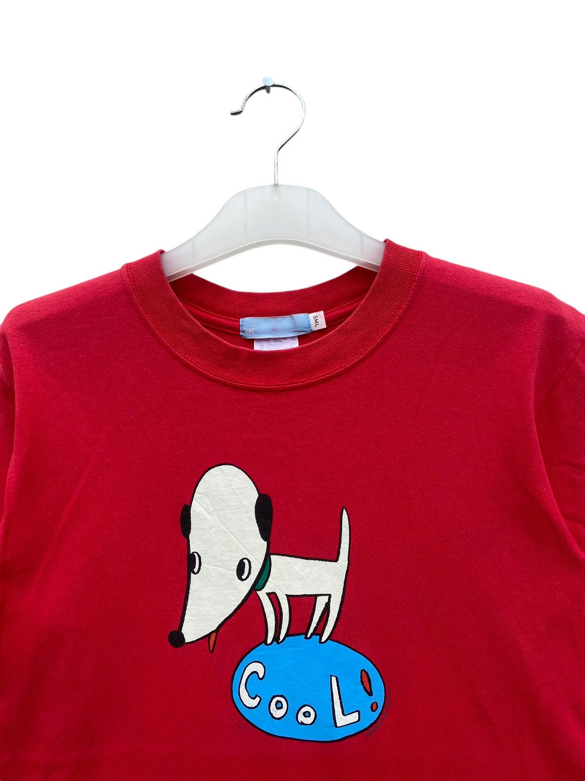 Vintage Vintage Super Rare Yoshitomo Nara Art Dog Tees Size US S / EU 44-46 / 1 - 3 Thumbnail