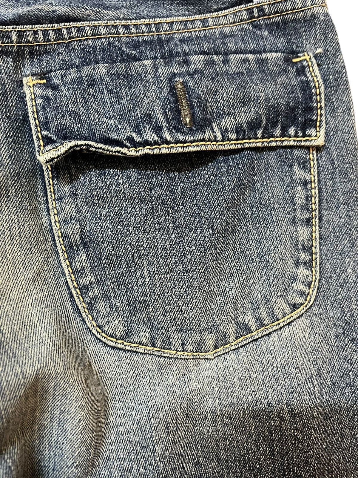 Big John Vintage Big John Ripped Grunge Distressed Denim Size US 29 - 7 Thumbnail