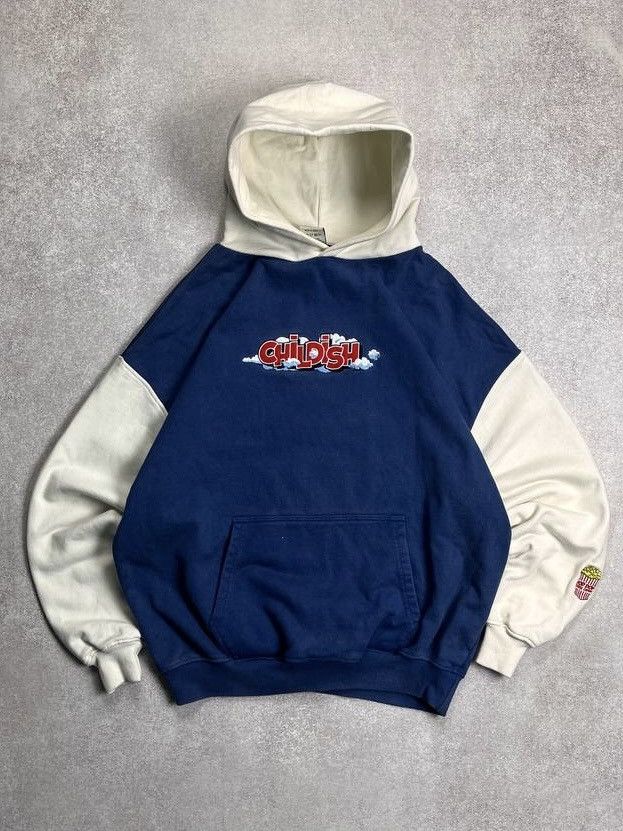 VINTAGE CHILDISH TGFBRO THEME PARK BOXY SKATE HOODIE M