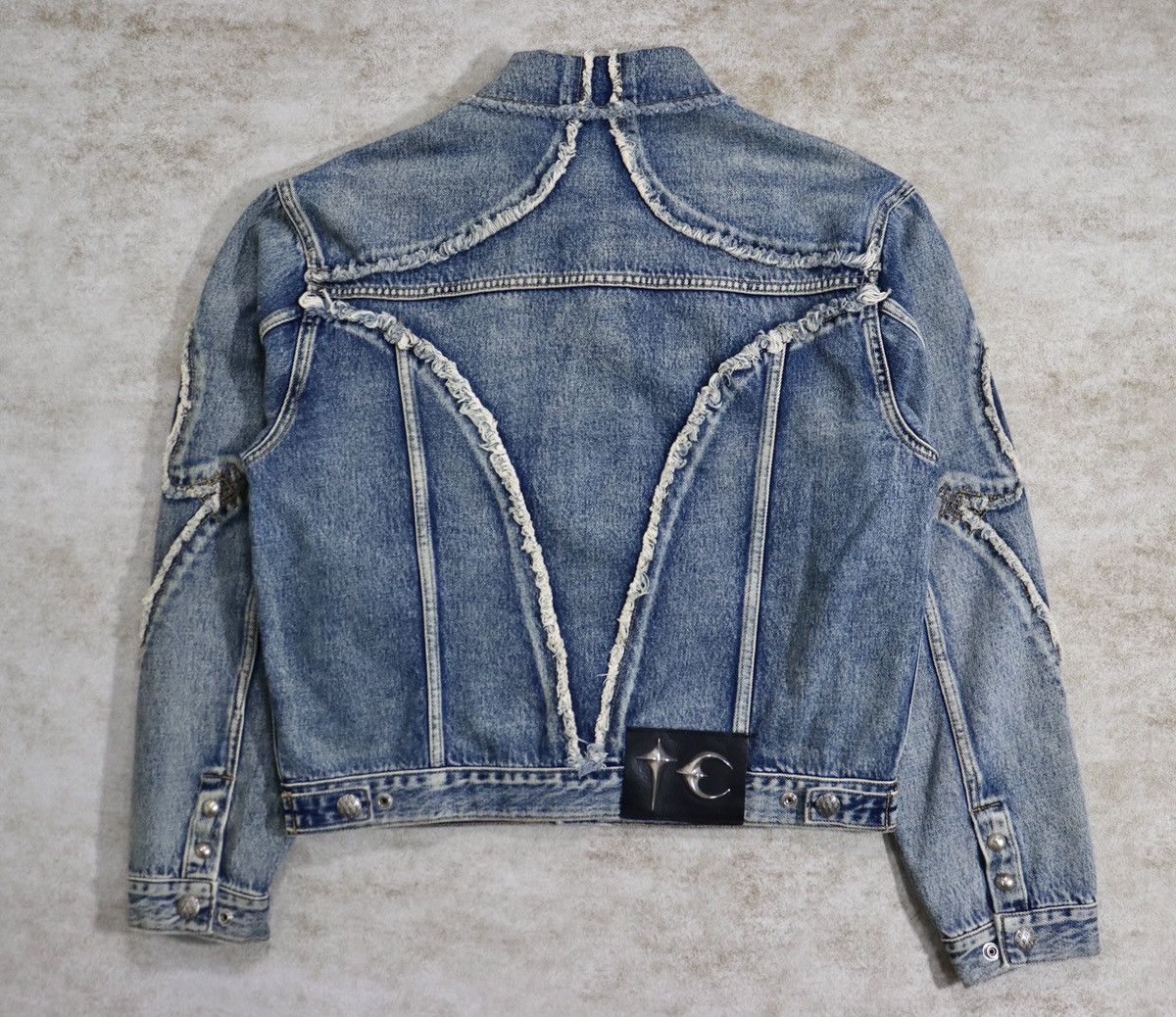 Thug Club Thug Club Tribal Denim Jacket Size Large 3 Size US L / EU 52-54 / 3 - 14 Thumbnail
