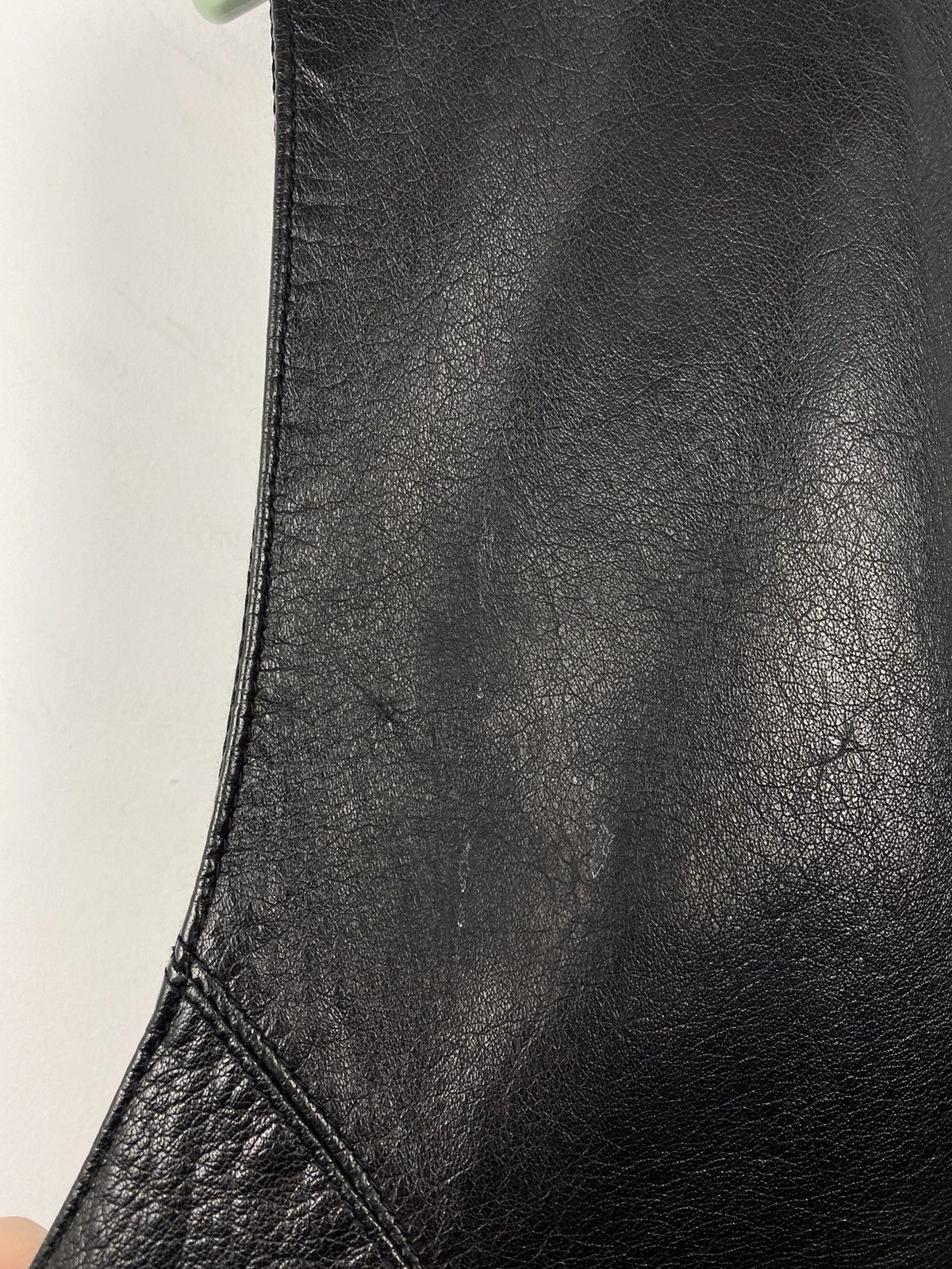 Genuine Leather Vintage Apollo Leather Vest Biker Harley Davidson Avirex Y2K Size US L / EU 52-54 / 3 - 9 Thumbnail