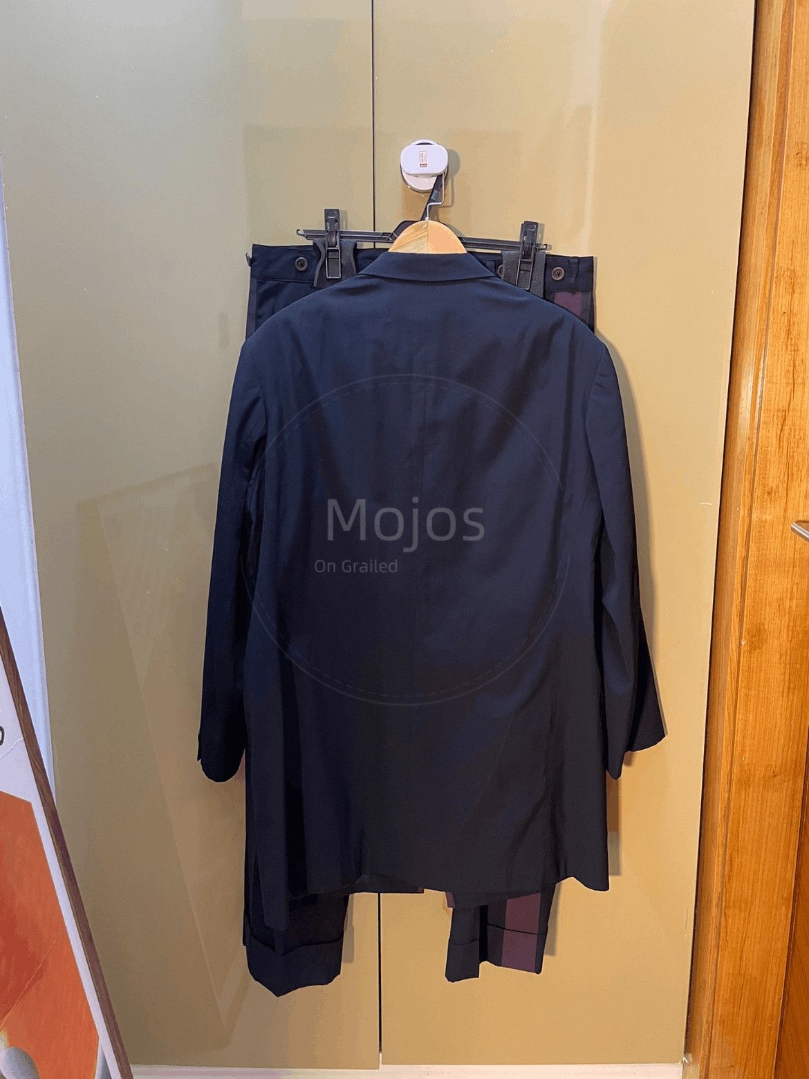 Yohji Yamamoto Yohji Yamamoto Pour Homme 98SS Purple Lining Suit-2508 Size US S / EU 44-46 / 1 - 2 Thumbnail