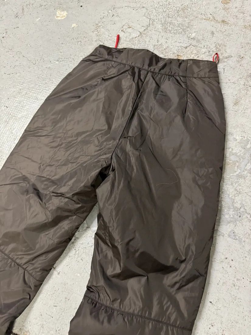 Prada × Vintage 2000s Prada Linea Rossa Brown Tactical Pants Size 25" / US 0 / IT 36 - 2 Thumbnail