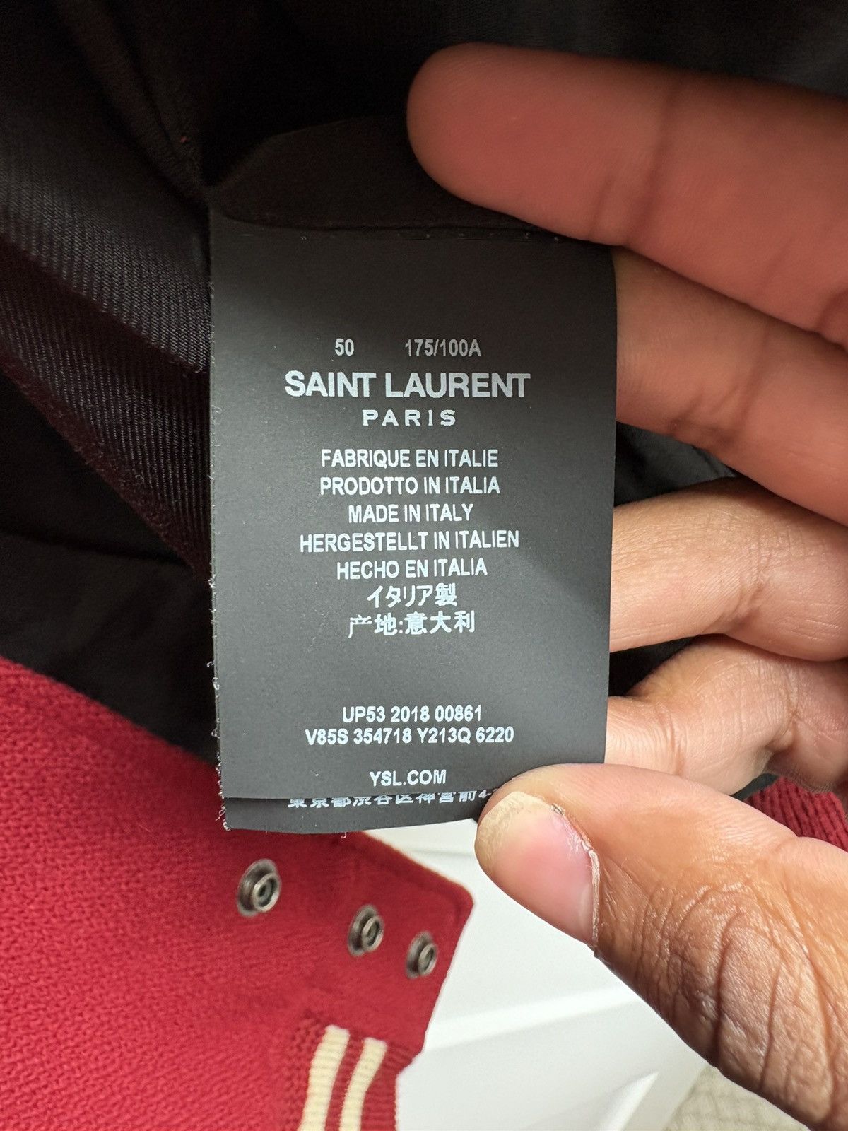 Saint Laurent Paris Saint Laurent Paris Hedi Slimane Teddy Jacket Size US M / EU 48-50 / 2 - 5 Thumbnail