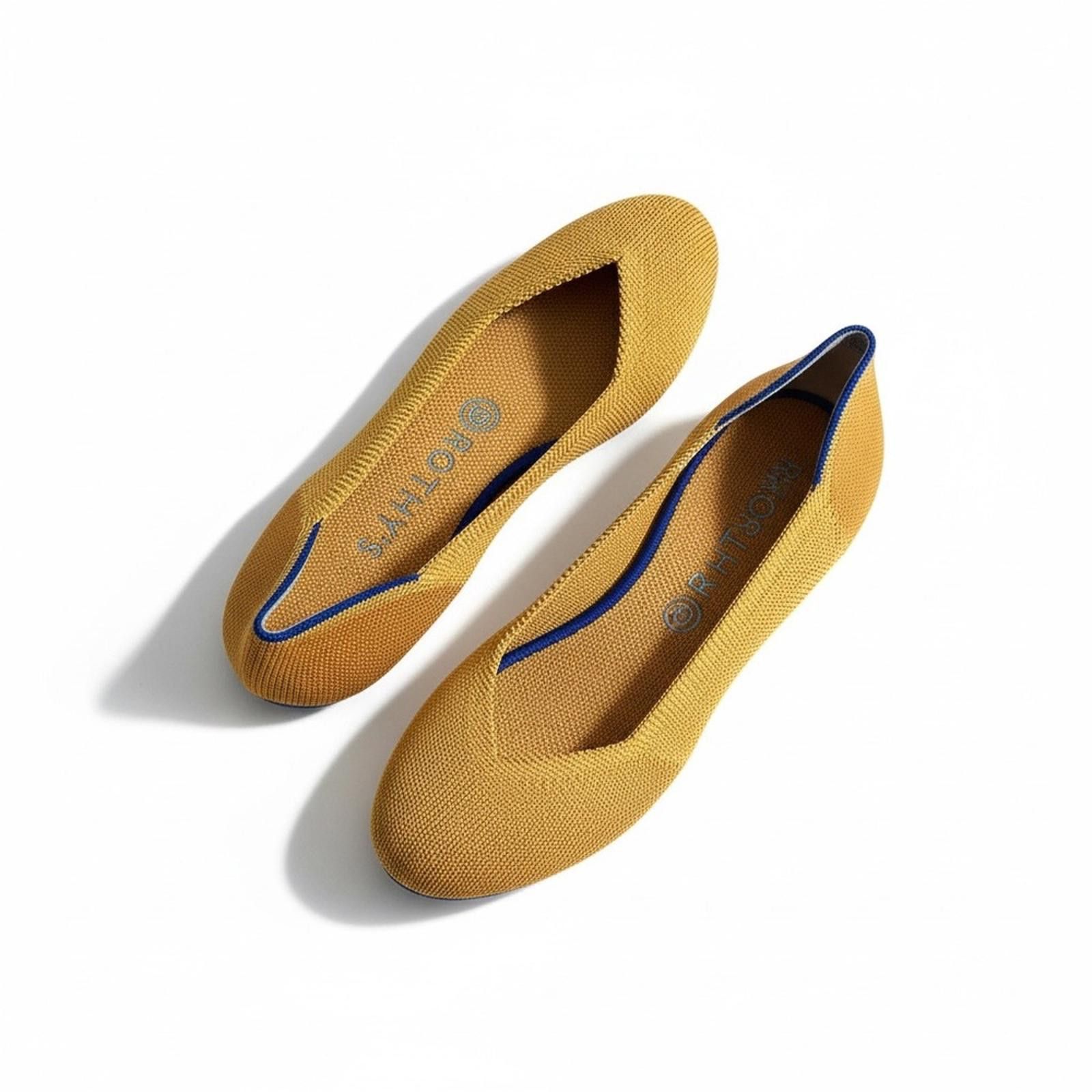 Rothy's Rothy’s Round Toe Flats – Lemon Drop – 7.5 – NIB Size US 7.5 / IT 37.5 - 2 Thumbnail