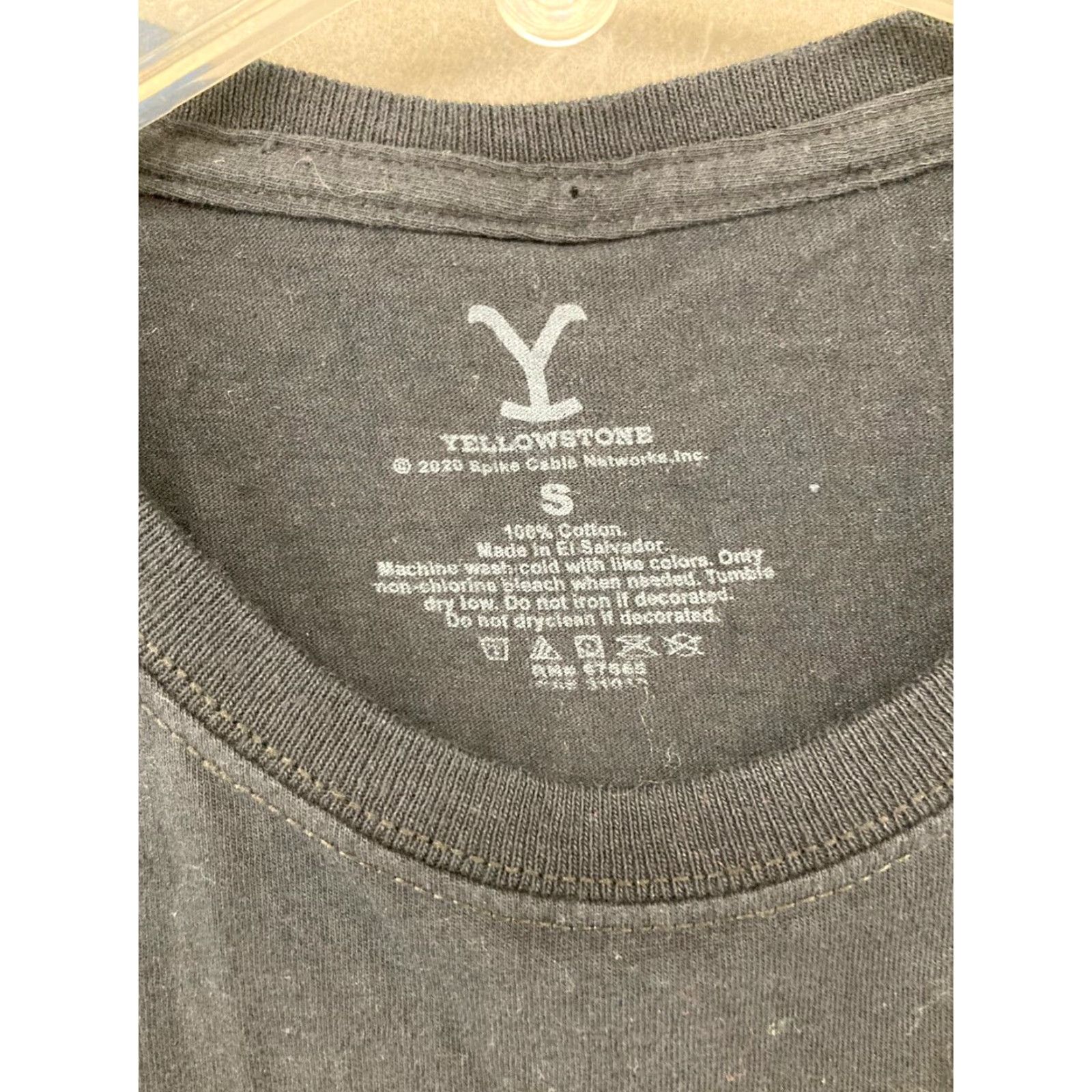 Vintage Yellowstone TShirt Small Black Rip Can Be My Ranch Hand Anyday Womens Size S / US 4 / IT 40 - 5 Thumbnail