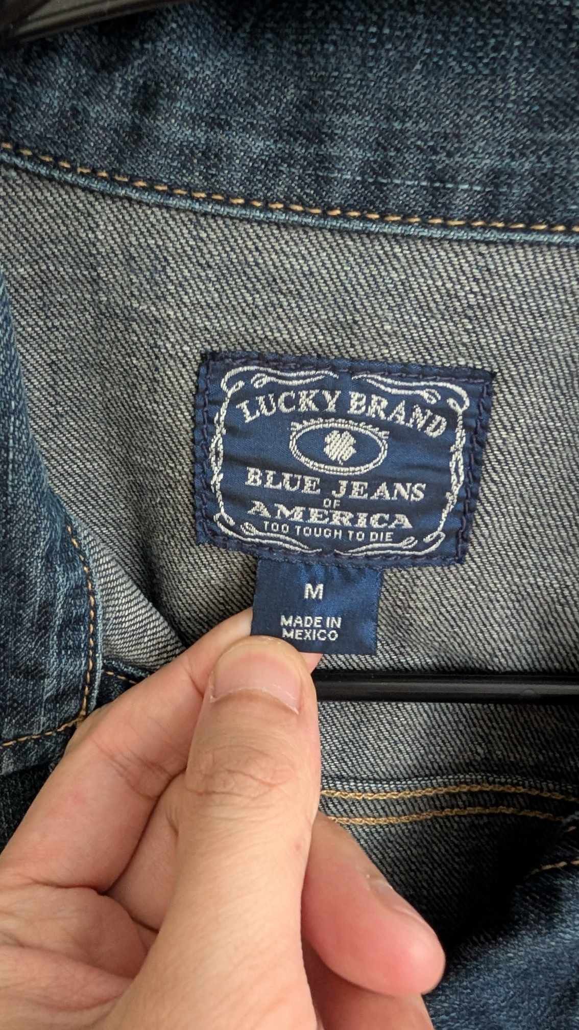 Lucky Brand Lucky Brand Jeans Denim Jacket Size US M / EU 48-50 / 2 - 2 Thumbnail