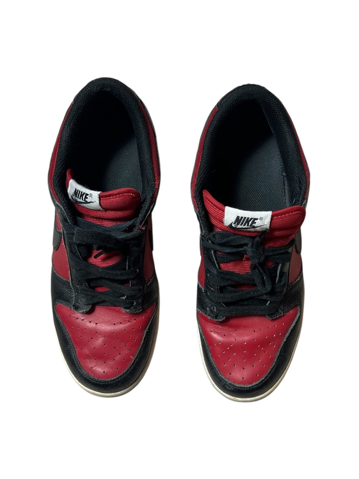 Nike Nike Dunk Low Varsity Red Black Size US 10 / EU 43 - 4 Thumbnail