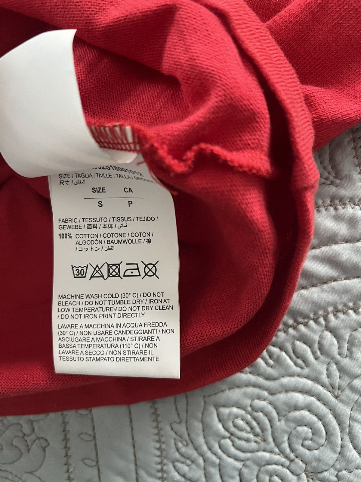 Off-White OFF-WHITE VIRGIL ABLOH 2013 MONALISA RED T-SHIRT SIZE SMALL Size US S / EU 44-46 / 1 - 7 Thumbnail