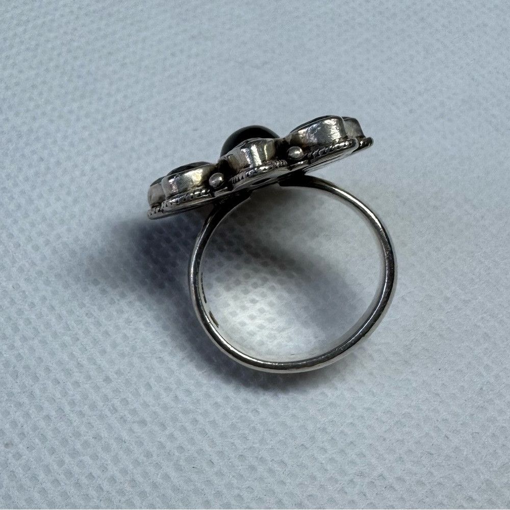 Other Vintage Doug Paulus 925 Sterling Silver Ring with Multicolo Size ONE SIZE - 4 Thumbnail