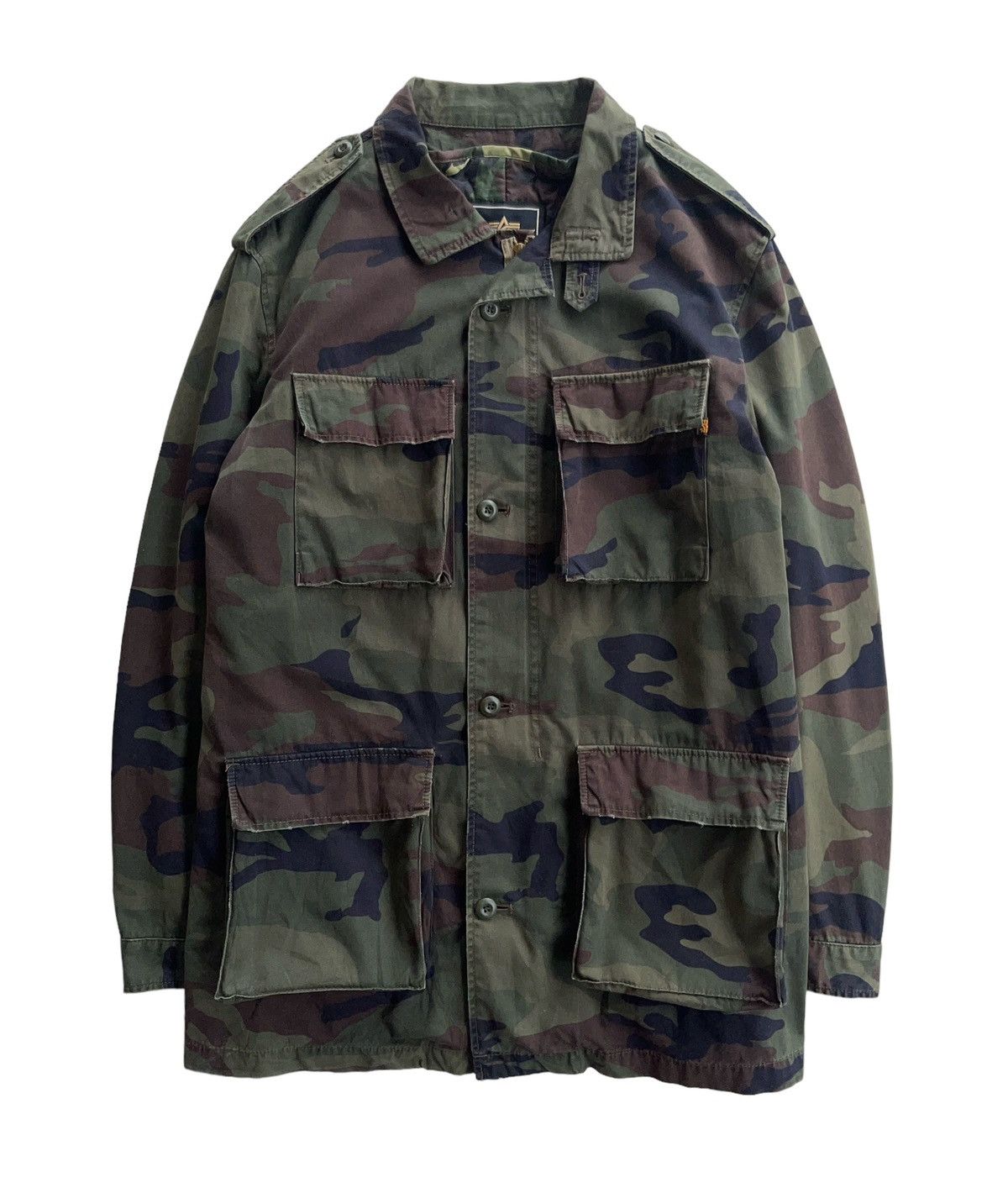 Alpha Industries Alpha Industries Camo Field Jacket Size US XL / EU 56 / 4 - 1 Thumbnail