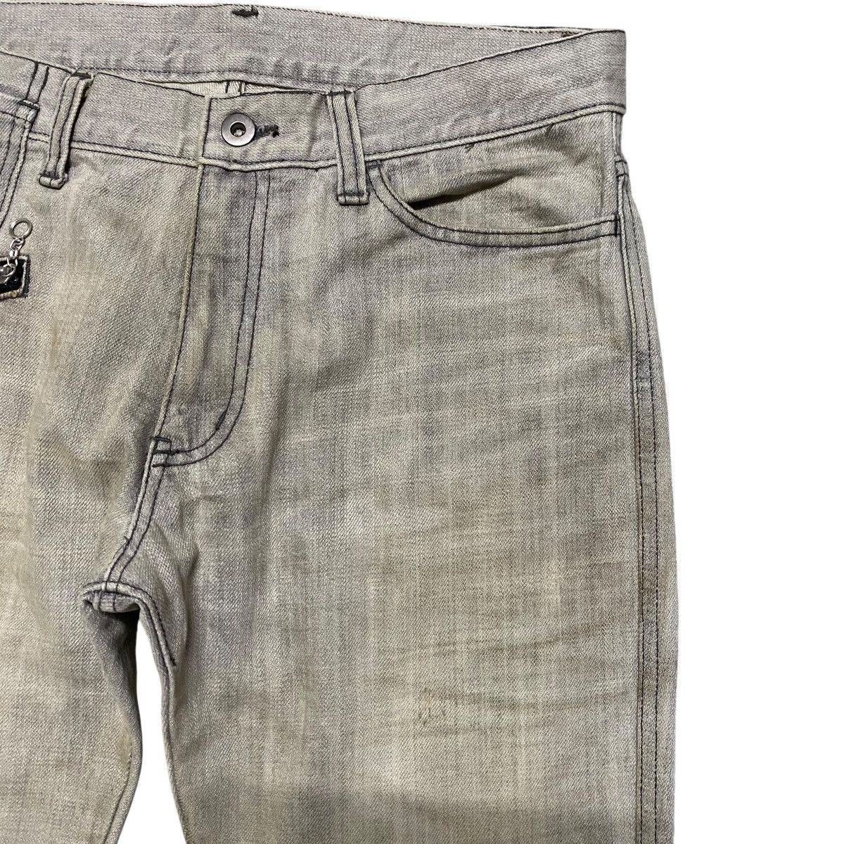 Le Grande Bleu (L.G.B.) Japanese RUPERT EDGE Mudwash Denim Flare Jeans Zipper Pocket Size US 31 - 5 Thumbnail