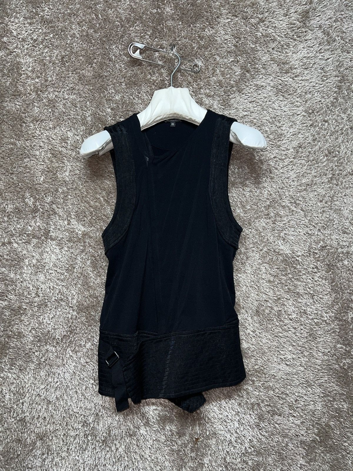 Ann Demeulemeester 16SS Spandex Vest Size US XS / EU 42 / 0 - 2 Thumbnail
