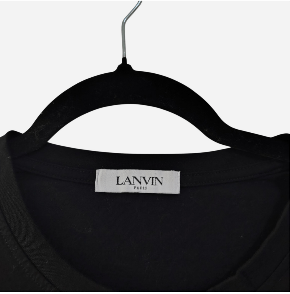 Lanvin SS/23 Lanvin Floral Spellout Tshirt Size US L / EU 52-54 / 3 - 2 Thumbnail