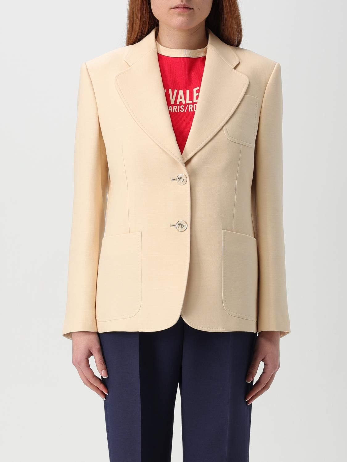 Valentino Jacket Woman Yellow