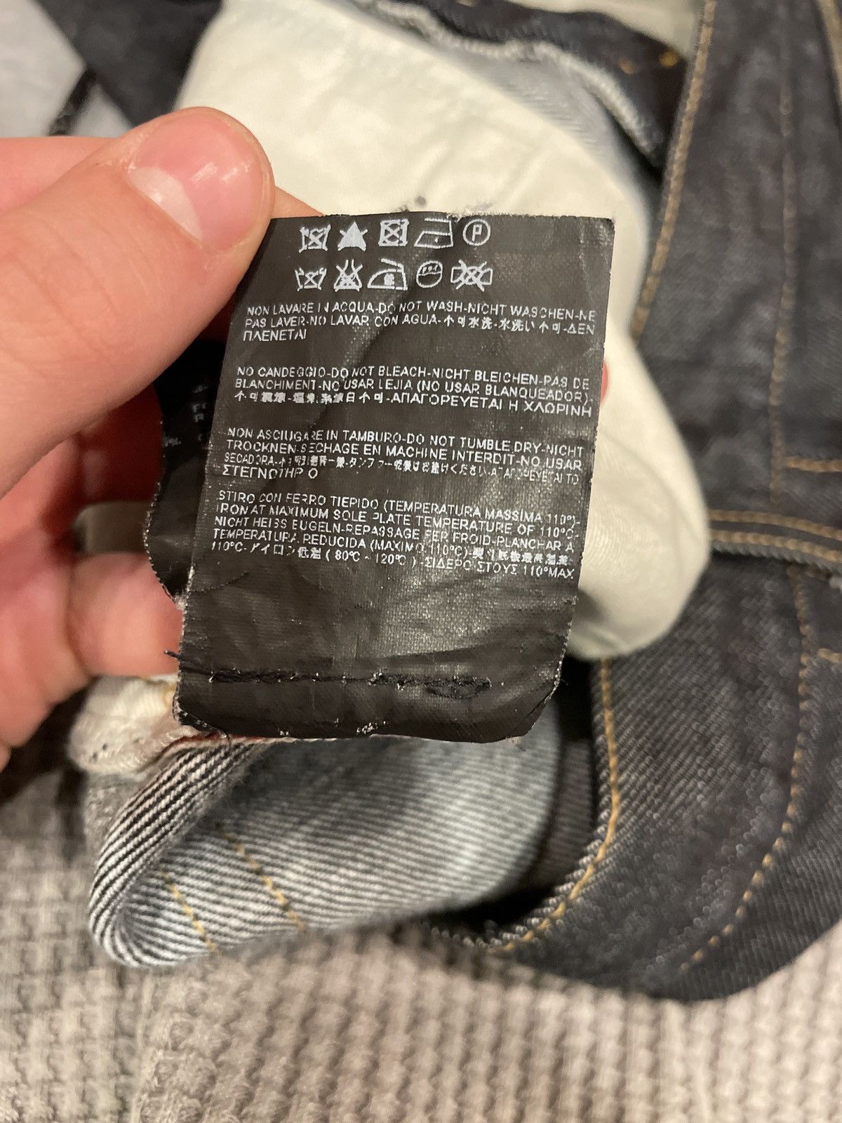 Saint Laurent Paris Saint Laurent D03 M/ST-LW selvedge denim Size US 30 / EU 46 - 7 Thumbnail