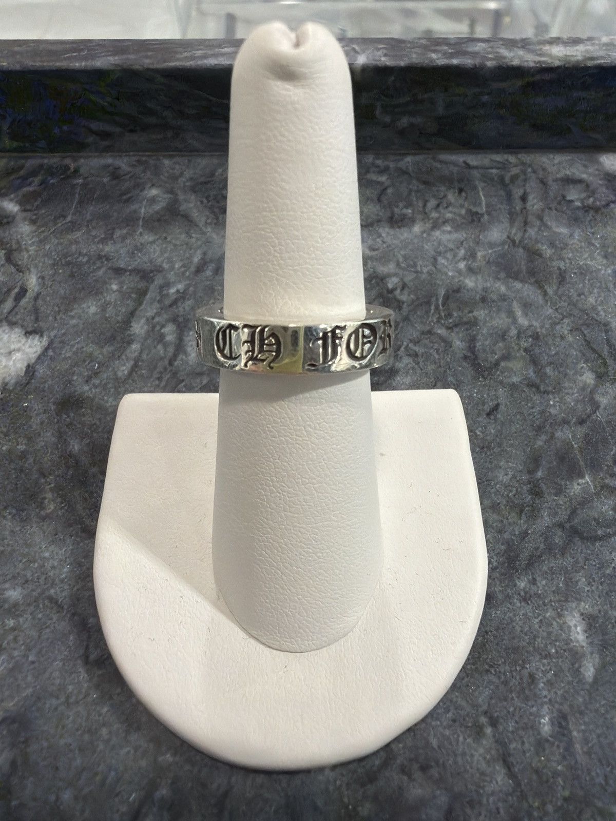 Chrome Hearts Chrome Hearts CH Forever Silver Ring Size ONE SIZE - 2 Thumbnail