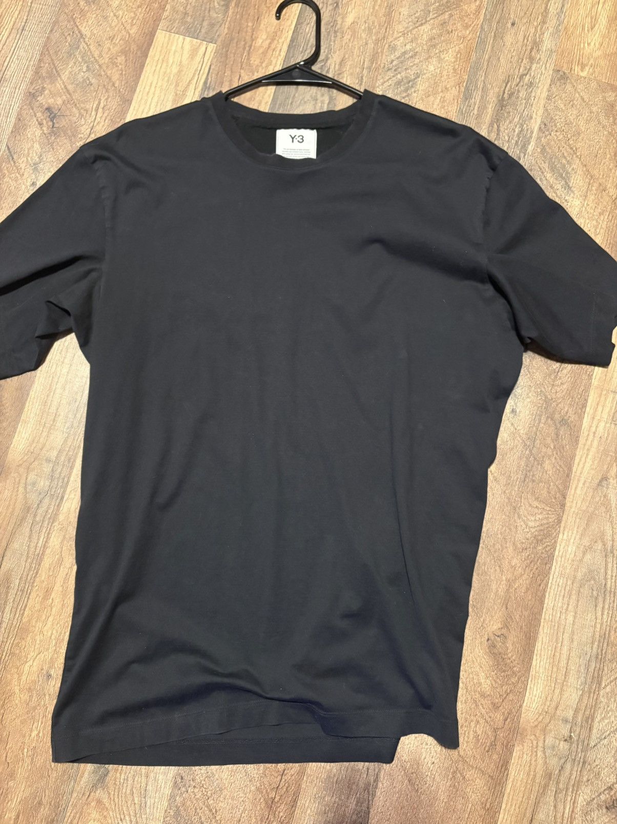 Y-3 y-3 black tee Size US L / EU 52-54 / 3 - 1 Thumbnail