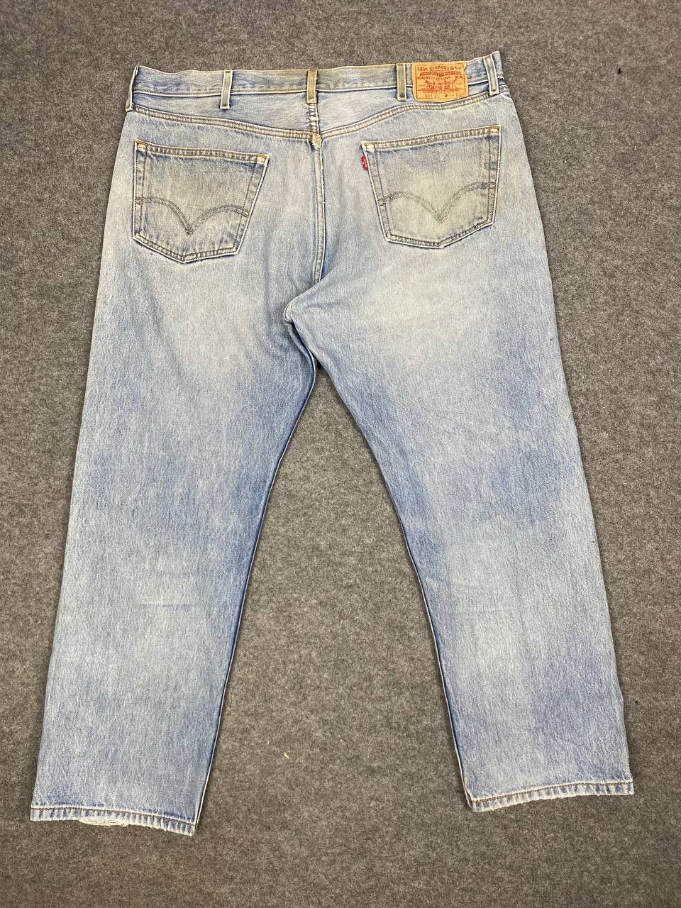 Levi's vintage levis 501xx distressed denim nice design Size US 42 / EU 58 - 1 Thumbnail