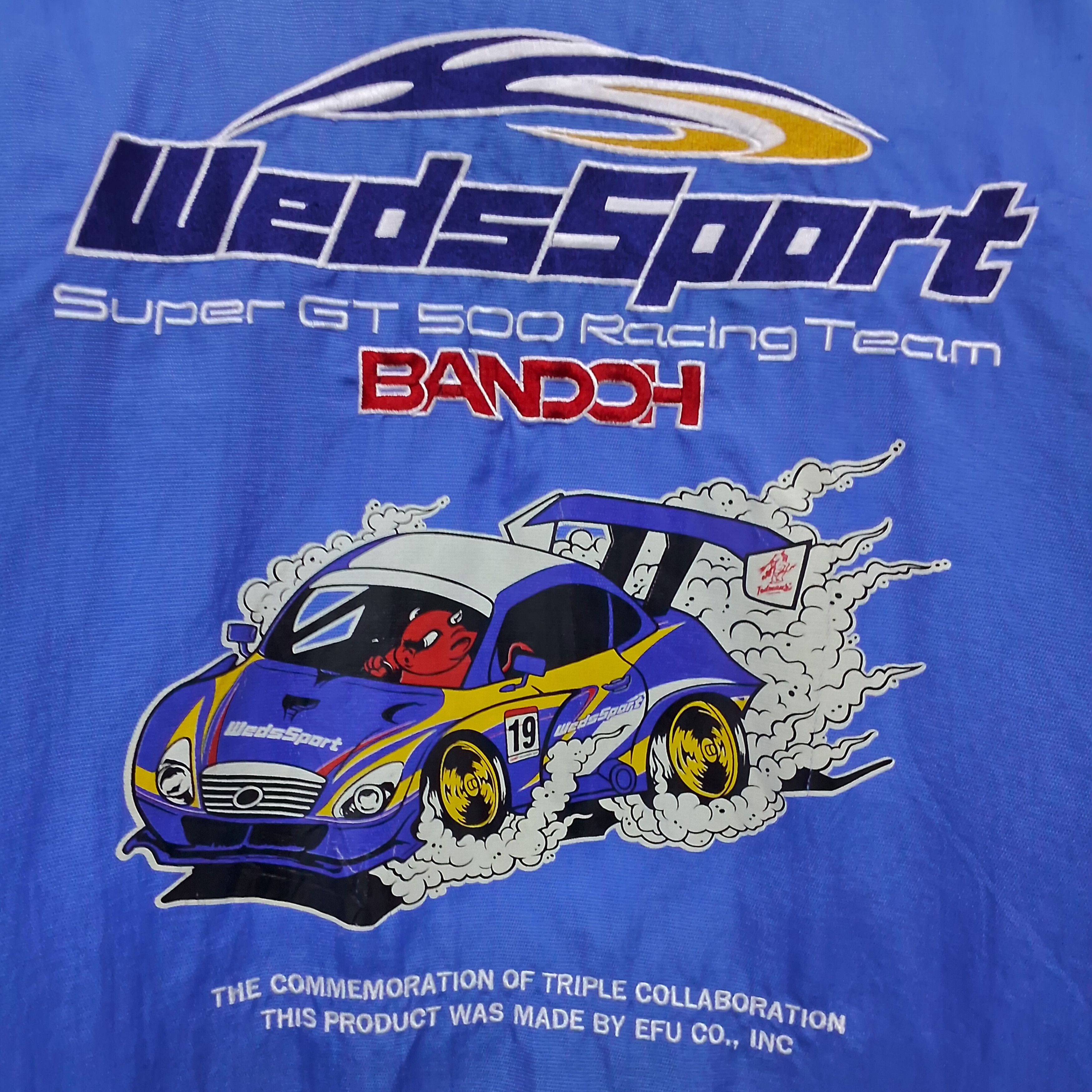 Sports Specialties RACING JACKET WEDSSPORT BANDOH EFU CO SUPER GT Size US L / EU 52-54 / 3 - 4 Thumbnail