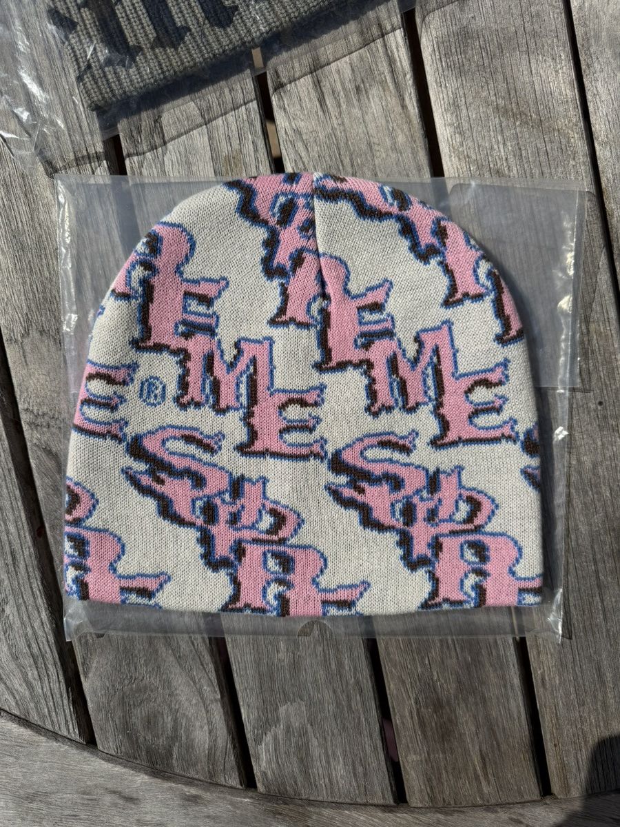 Supreme Supreme Slanted Gothic Outline Bean Size ONE SIZE - 2 Thumbnail