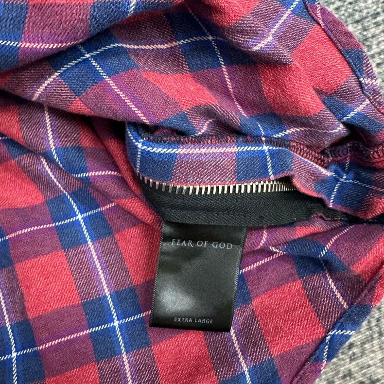 Fear of God Fear of God Limited side zipper plaid shoulder Size US XL / EU 56 / 4 - 3 Thumbnail