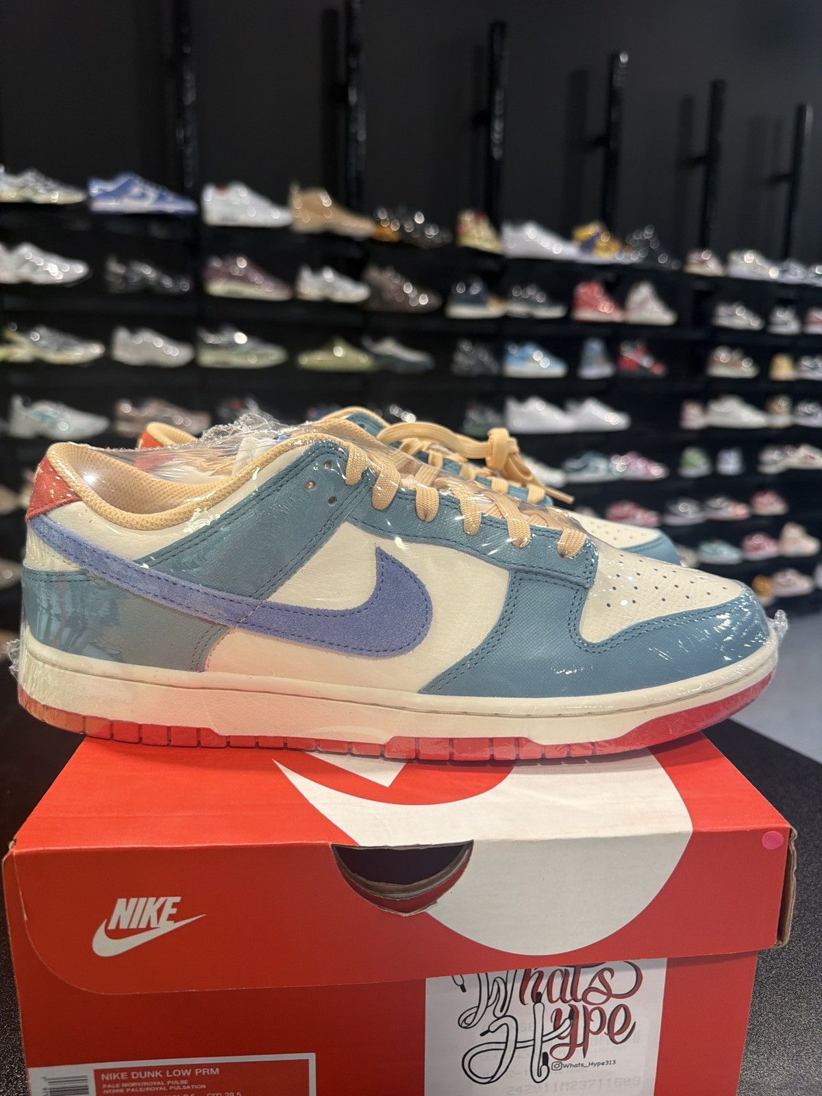 Nike Nike Dunk Low Denim Turquoise Size-10.5 Brand New Quick Ship Size US 10.5 / EU 43-44 - 3 Thumbnail