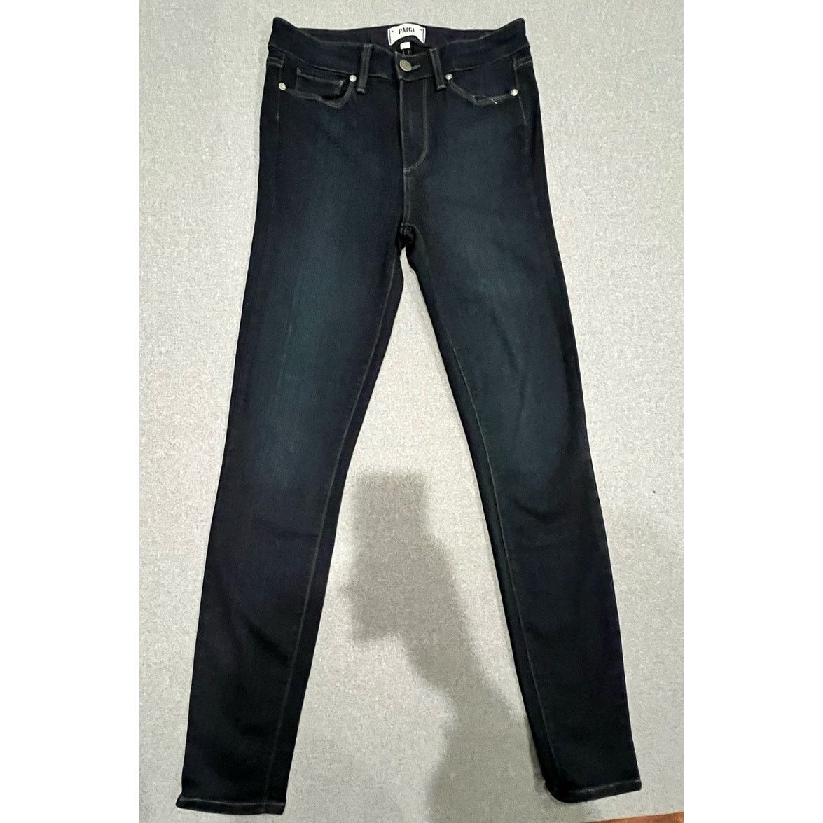 Paige Paige Jeans Hoxton Ultra Skinny High Rise Dark Wash Jeans 26 Size 26" / US 2 / IT 38 - 1 Thumbnail
