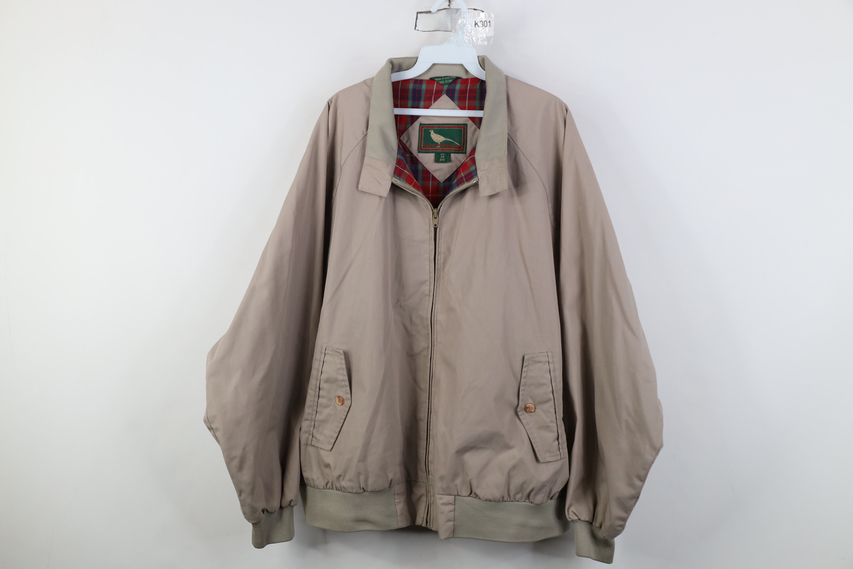 Vintage Vintage 80s 90s Streetwear Full Zip Cafe Racer Bomber Jacket Size US XXL / EU 58 / 5 - 1 Thumbnail