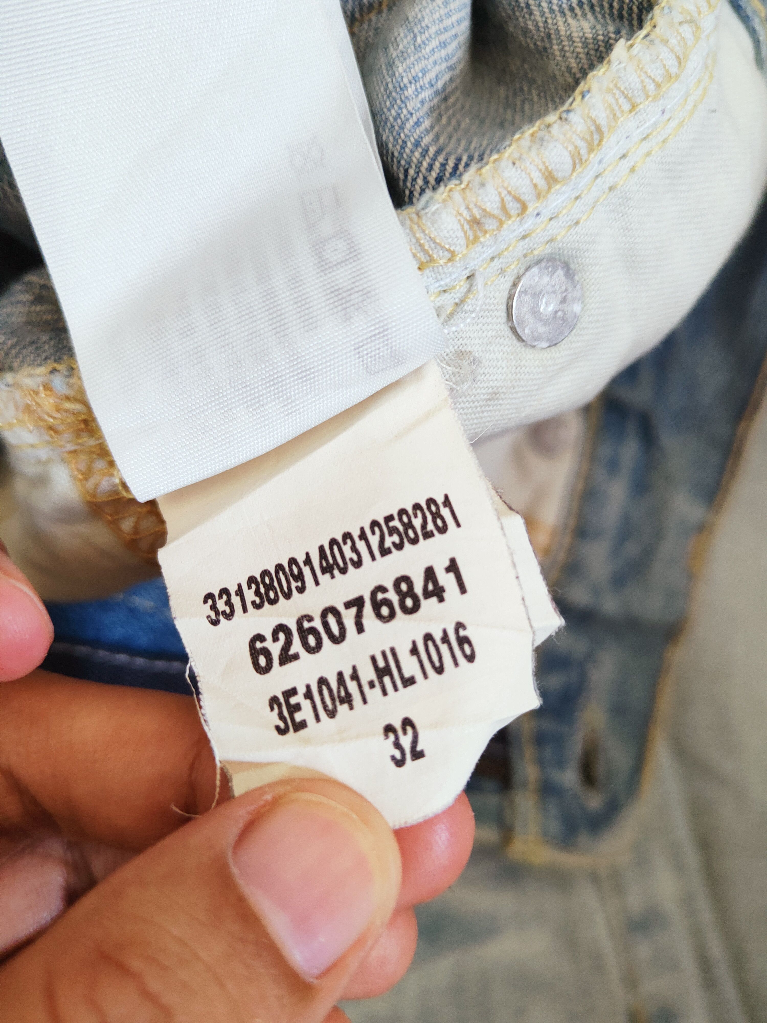 Hollister Hollister Blue Distressed Ripped Skinny Jeans #W632 Size US 34 / EU 50 - 14 Thumbnail