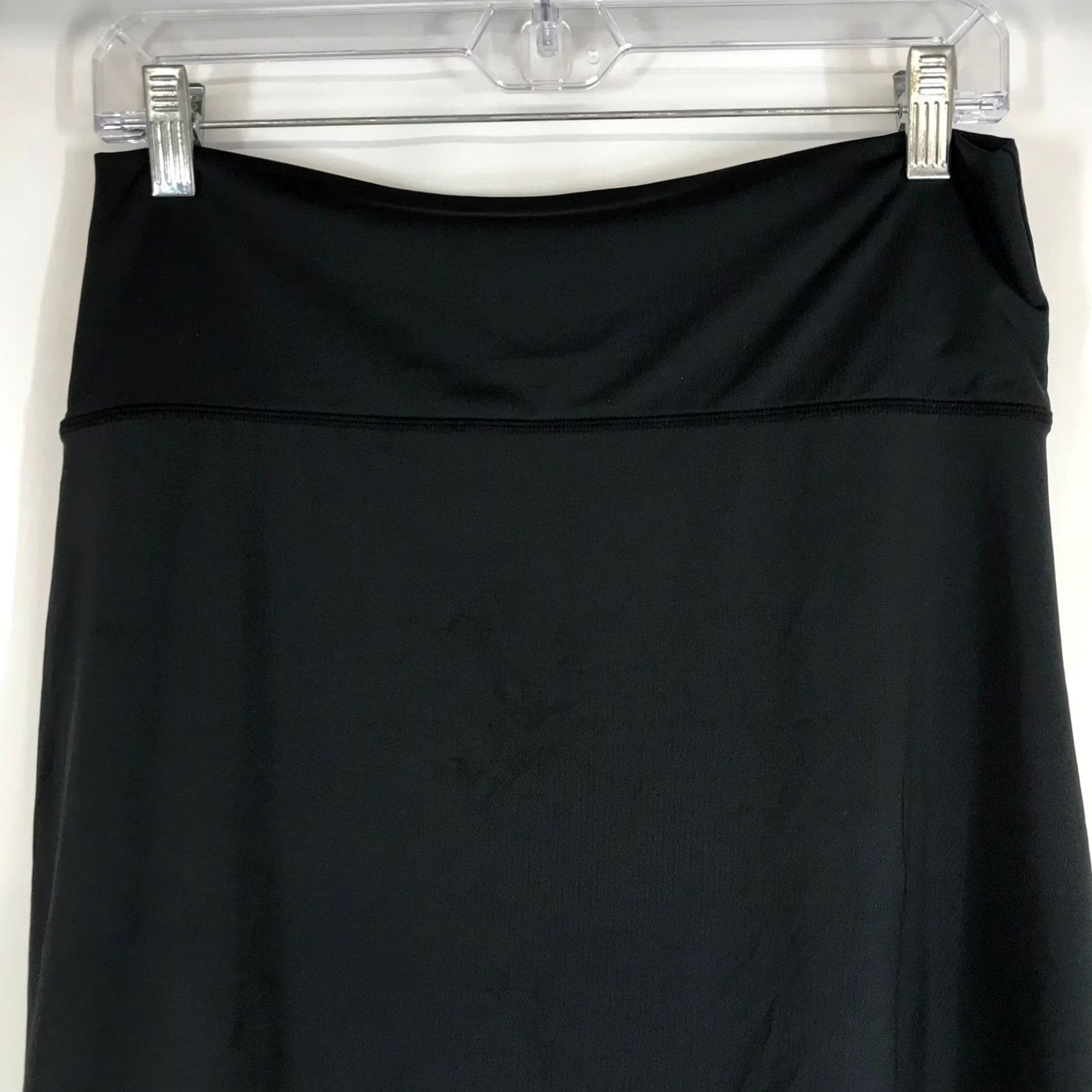 Vintage Carve Designs Black Athletic SWIM Skirt Cover Up Short Size 32" / US 10 / IT 46 - 2 Thumbnail