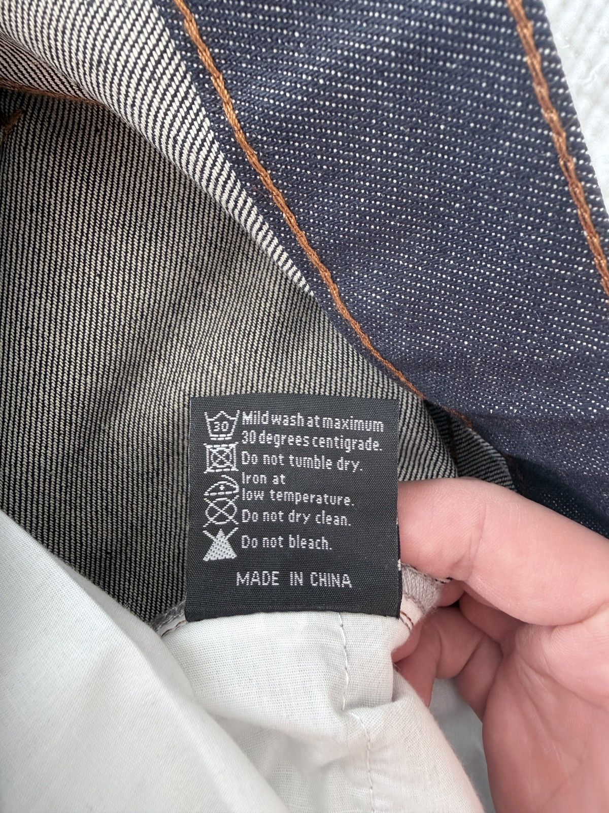 basketcase gallery Raw denim jeans Size US 30 / EU 46 - 5 Thumbnail